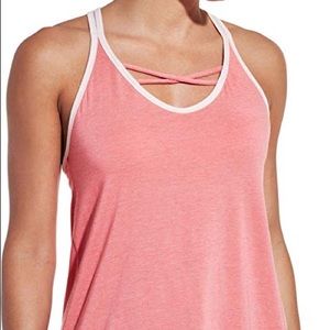 pink workout tank top